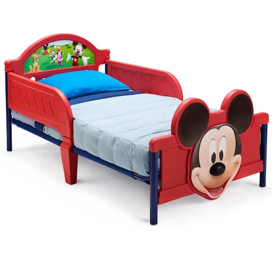 Mickey Mouse Plastic 3D Toddler Bed